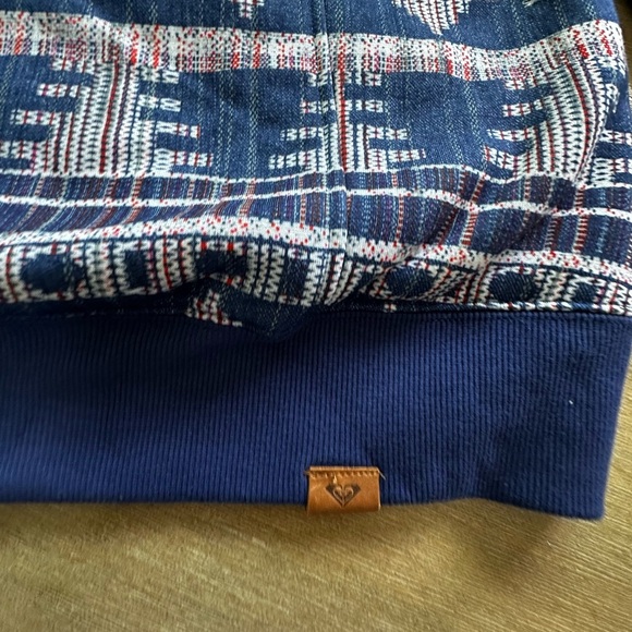 Roxy SNOW Junior's Frost Printed Fleece Jacket - large - Picture 8 of 12